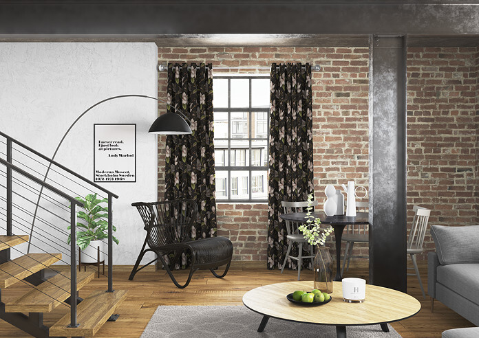 Lilium, Ebony - Made to Measure Curtains - Image 5